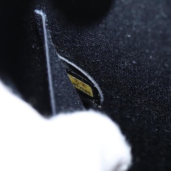 CHANEL Mademoiselle Choco Bar line Tote Bag Leather Red CC Auth 135950V - Picture 10 of 16